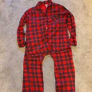 Adult Plaid Christmas Pajamas